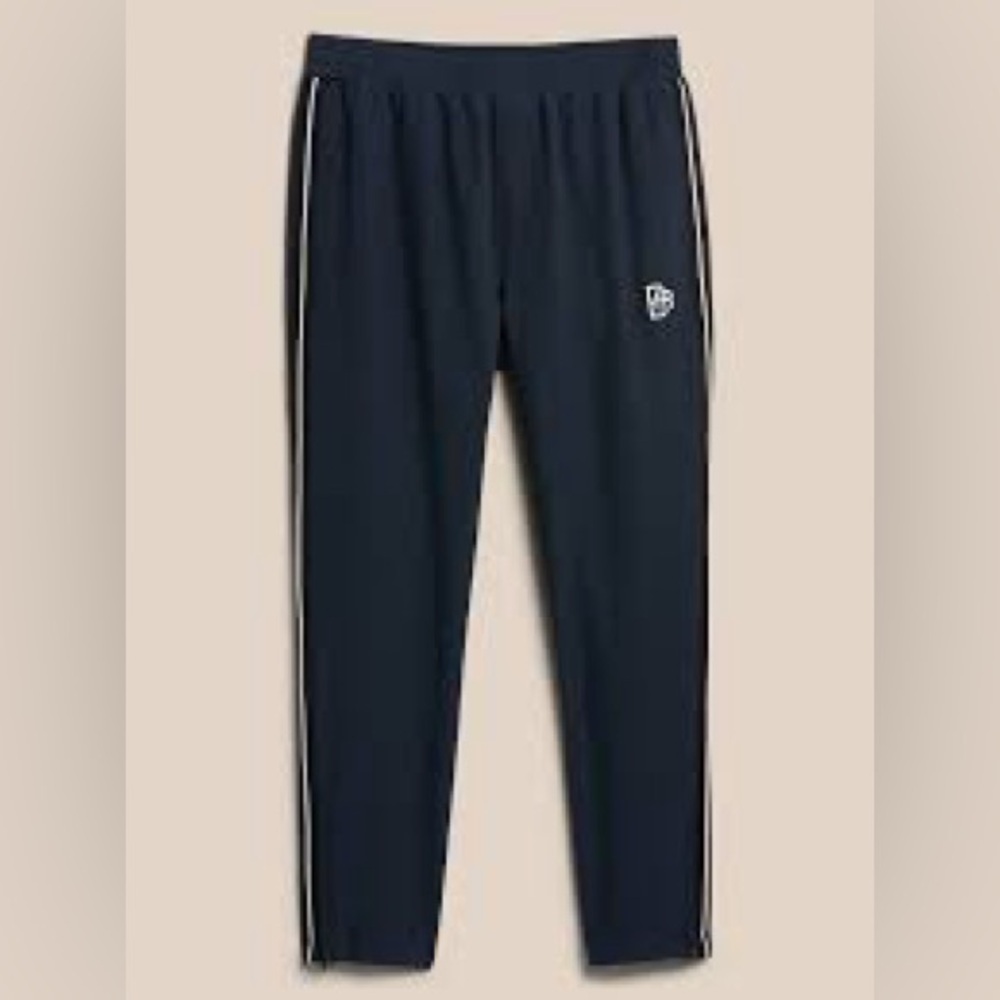 Banana rub Public factory performance track pants, navy blue size XL